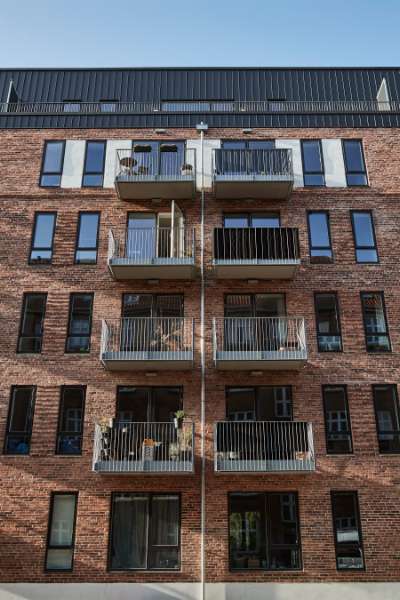 Astronomische Aussicht von den Penthauswohnungen auf die Tycho Brahes Alle, Tycho Brahes Alle 35, DK-2300 KBH